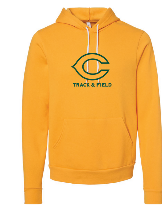 Sponge Fleece Hoodie / Gold / Cox High School Track and Field
