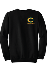 Core Fleece Crewneck Sweatshirt / Black / Cox High School Track and Field