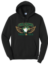 Core Fleece Pullover Hooded Sweatshirt / Black / Cox High School Track and Field