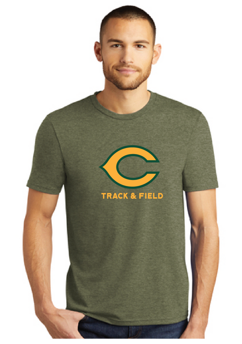 Perfect Tri Tee / Military Green Frost / Cox High School Track and Field