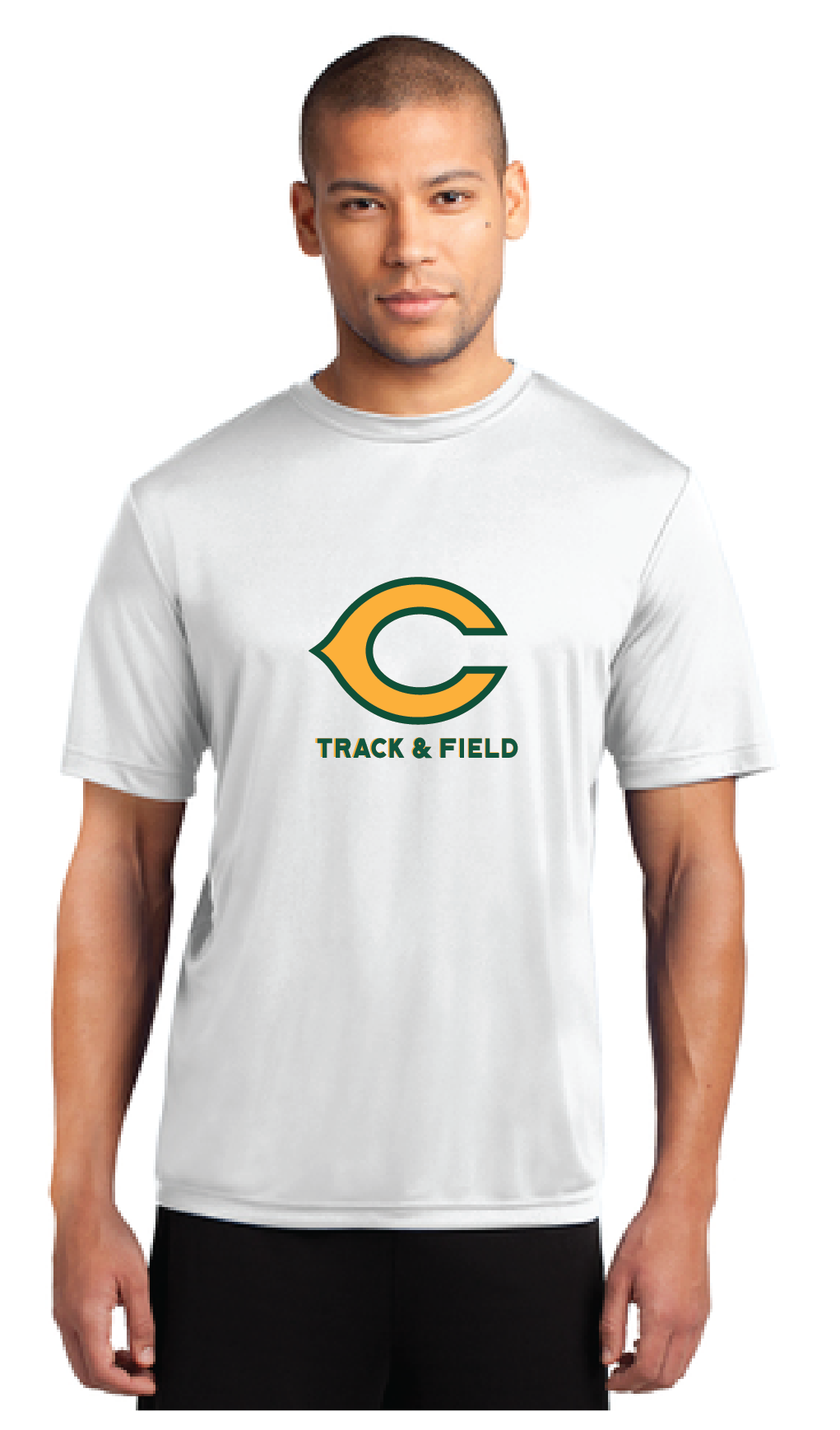 Performance Tee / White / Cox High School Track and Field