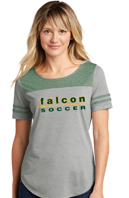 Triblend Fan Tee / White Forest / Cox High School Girls Soccer