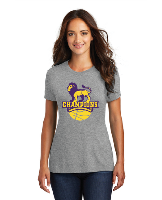 City Champions Ladies Softstyle Tee / Grey Frost / Larkspur Middle School Boys Basketball