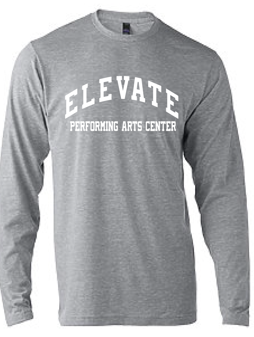 Long Sleeve Softstyle T-Shirt (Youth & Adult) / Athletic Gray / Elevate