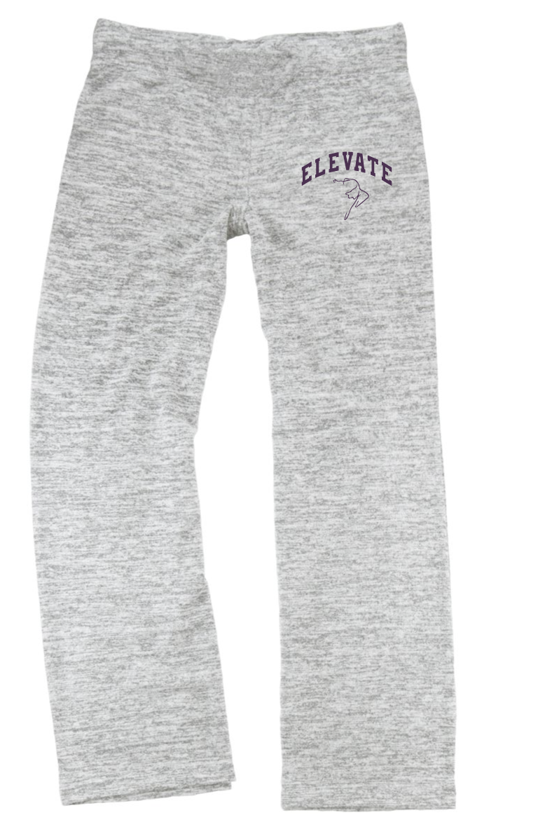 Cuddle Fleece Wide Leg Pants (Youth & Adult) / Oxford / Elevate