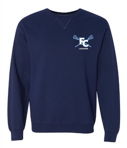 Sofspun Crewneck Sweatshirt / Navy / First Colonial High School Lacrosse