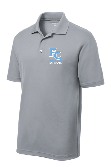 RacerMesh Polo / Silver / First Colonial High School Staff