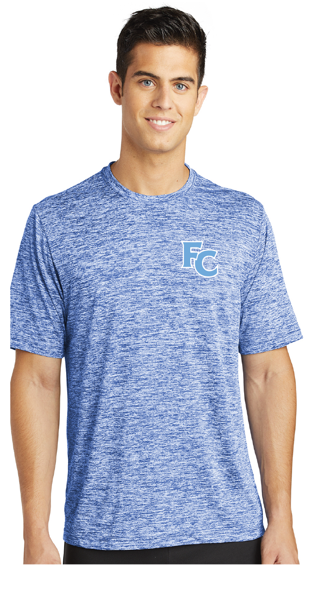 Electric Heather Tee / Royal Electric / First Colonial High School Staff
