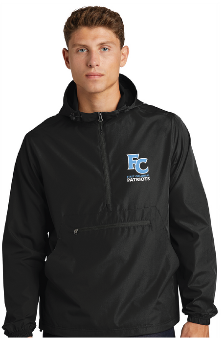 Packable Anorak / Black / First Colonial High School Staff