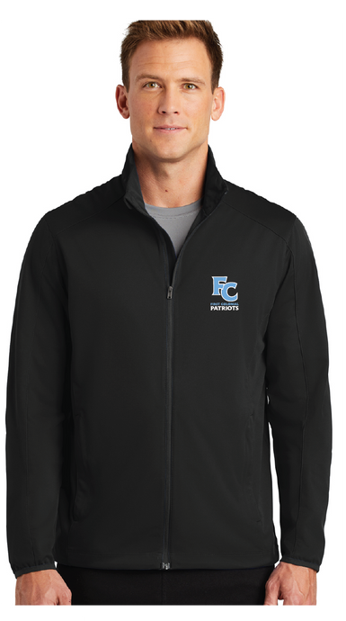 Stretch 1/2-Zip Pullover / Black / First Colonial High School Staff