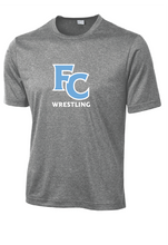 Performance Heather Contender Tee / Vintage Grey / First Colonial Wrestling