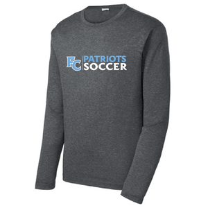 Long Sleeve Heather Contender Tee / Graphite Heather / First Colonial High School Soccer