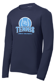 Dri-fit Performance Long Sleeve Shirt / Navy / FC Boys Tennis