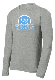 Dri-fit Performance Long Sleeve Shirt / Gray / FC Boys Tennis