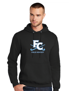 Fleece Hooded Sweatshirt / Black / First Colonial Field Hockey