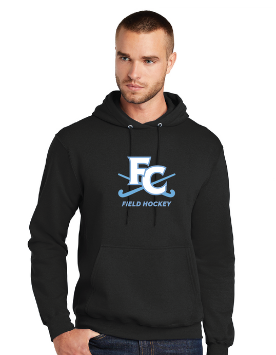 Fleece Hooded Sweatshirt / Black / First Colonial Field Hockey