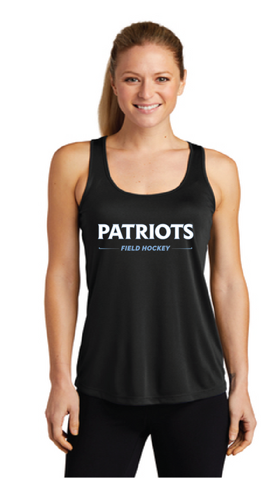 PosiCharge Racerback Tank / Black / First Colonial Field Hockey