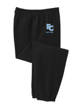 Cinch Bottom Fleece Sweatpants / Black / First Colonial High School Soccer