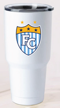 30oz Tumbler / White / First Colonial High School Soccer