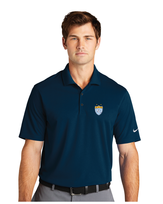 Nike Dri-FIT Micro Pique Polo / Navy / First Colonial Soccer