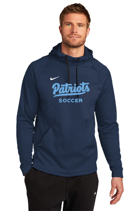 Nike Therma-FIT Pullover Fleece Hoodie / Navy / First Colonial High School Soccer