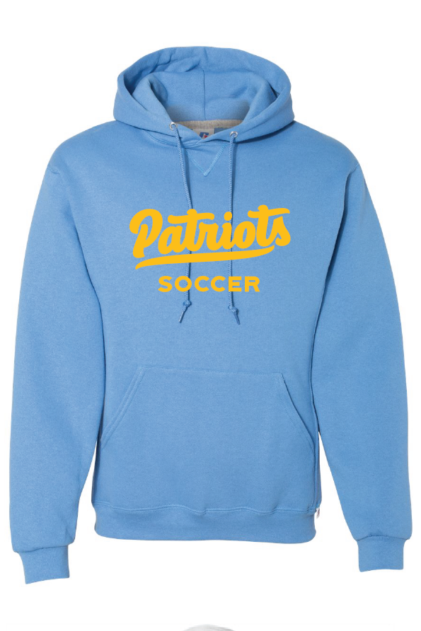 Russell Athletic - Dri Power Hooded Pullover Sweatshirt / Collegiate Blue / FC Soccer