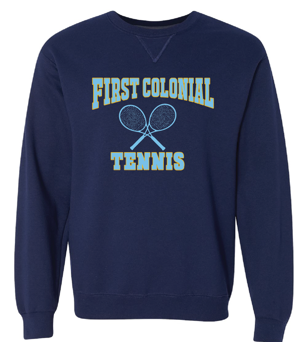 SofSpun Fleece Crewneck Sweatshirt / Navy / First Colonial Tennis