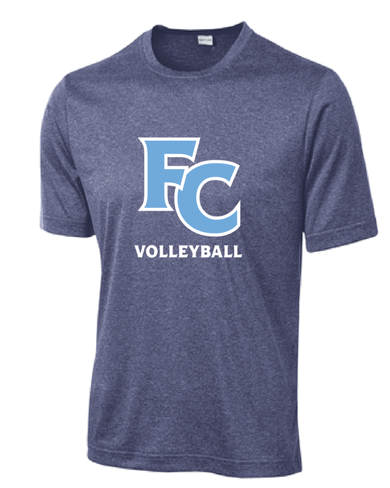 Heather Contender Tee / Navy Heather / First Colonial High School Volleyball