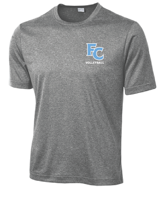 Heather Contender Tee / Grey Heather / First Colonial High School Volleyball