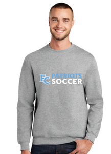 Fleece Crewneck Sweatshirt  / Athletic Heather / First Colonial High School Soccer