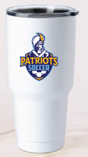 30oz Tumbler / White / First Colonial High School Soccer