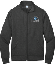 Core Fleece Cadet Full-Zip Sweatshirt / Dark Heather Grey / Fairfield Elementary Staff