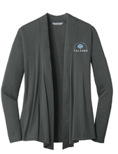 Ladies Concept Open Cardigan / Grey / Fairfield Elementary Staff