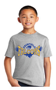 Core Cotton Tee (Youth & Adult) / Ash / Fairfield Elementary School