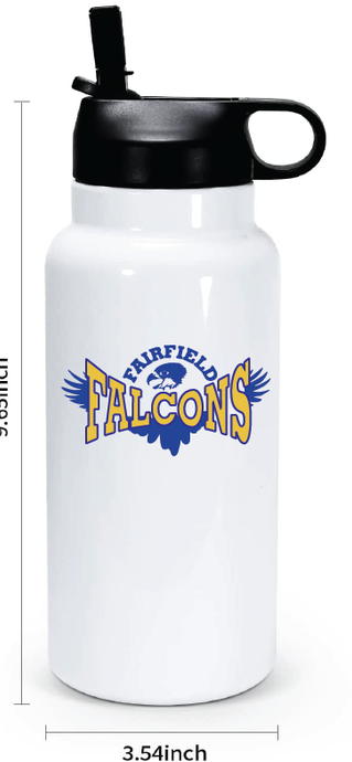 32oz Stainless Steel Water Bottle / Fairfield Elementary School