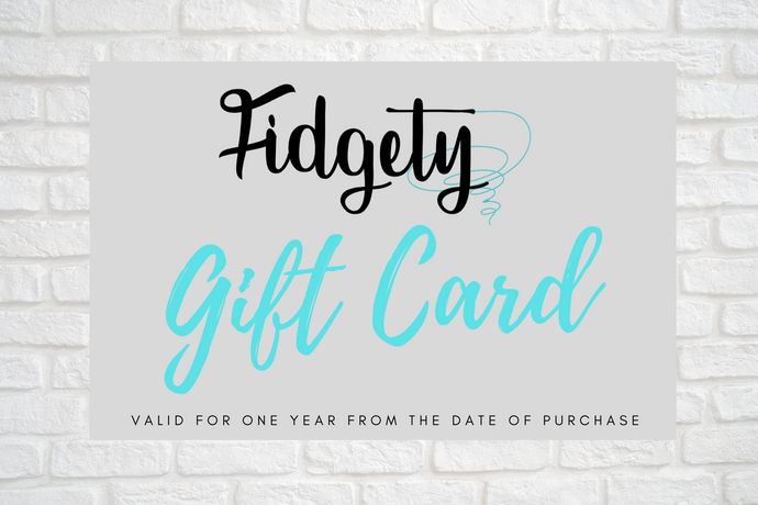 GIFT CARD / FIDGETY