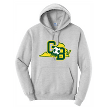 Fleece Hooded Sweatshirt / Ash / Great Bridge High School Soccer