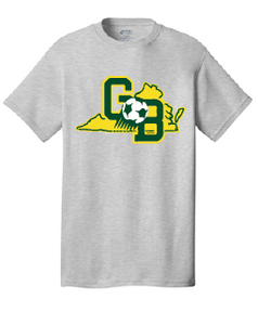 Cotton T-Shirt / Ash / Great Bridge High School Soccer
