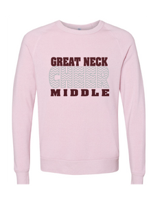 Champ Softstyle Crewneck Sweatshirt/ Rose / Great Neck Middle Cheer