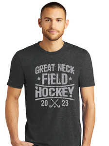 Softstyle Triblend Tee / Black / Great Neck Middle Field Hockey