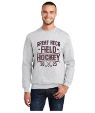 Core Fleece Crewneck Sweatshirt / Ash / Great Neck Middle Field Hockey