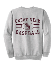 Core Fleece Crewneck Sweatshirt / Ash / Great Neck Middle Baseball