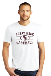 Perfect Tri Tee / White / Great Neck Middle Baseball