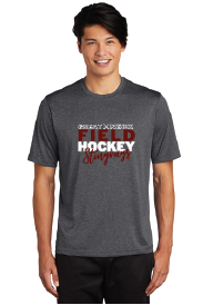 Heather Contender Tee / Graphite Heather / Great Neck Middle Field Hockey