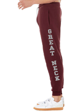 Unisex Jogger Sweatpants / Maroon / Great Neck Middle School