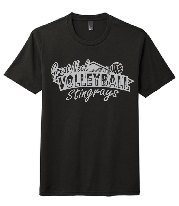 Perfect TriBlend Tee / Black / Great Neck Middle Volleyball