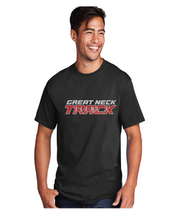 Core Cotton Tee / Black / Great Neck Middle School Track