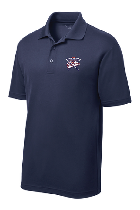 PosiCharge Racer Mesh Polo / Navy / Great Neck Tridents