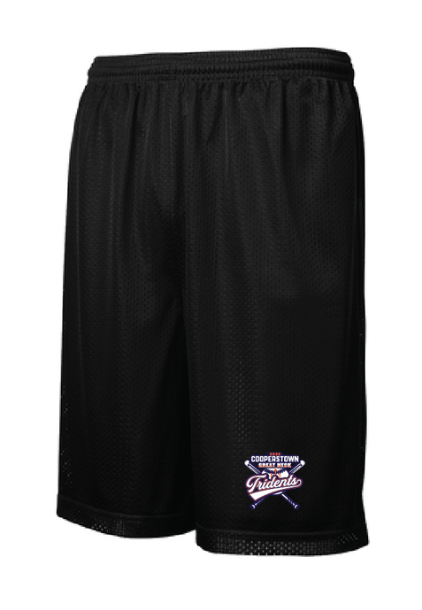 Classic Mesh Short (Youth & Adult) / Black / Great Neck Tridents