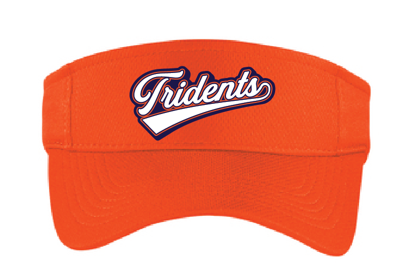 RacerMesh Visor / Orange / Great Neck Tridents